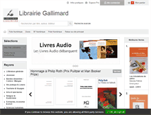 Tablet Screenshot of gallimardnumerique.com